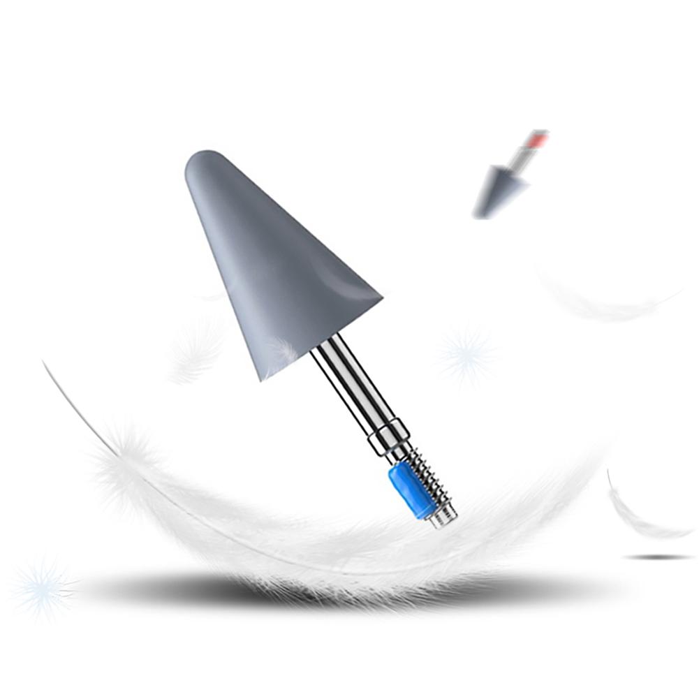 2/4 Stück Bildschirm-Stylus-Stift Austauschbare Spitzen Weiche/Harte Austauschbare Stiftspitzen Anti-Reibung für Huawei M-Pencil Honor Magic Pencil