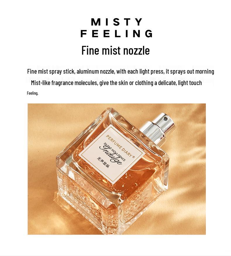 Perfume Diary Silent Indulgence: Milky Desire Floral Eau De Toilette, Long-lasting Fragrance