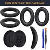 SOULWIT Ear Pads + Headband + Ear Pad Covers Replacement Kit for Bose QuietComfort 35 QC35, QC35 Ii Over-Ear Headsets - Headphone Replacement Pads, An