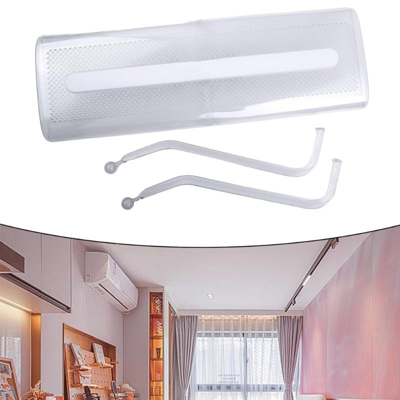 Air Conditioning Baffle Child Safe Cold Air Guards Shield Antistraight Blowing for Wall Mounted Air Conditioner Units