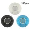 100 Pieces/set Headphone Dustproof Cover Non Woven Stretchable Ear Pad Netbar Internet for Most On-Ear Headphones