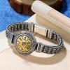 Rotating Lulu Tong Six Character Mantra Bracelet, Rotating Wheel, Sutra Tube Bracelet, Men's Fashion