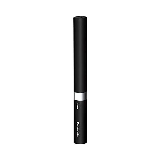 Panasonic Sonic Vibration Toothbrush Pocket Dolts (Extra Fine Bristles) Black EW-DS41-K