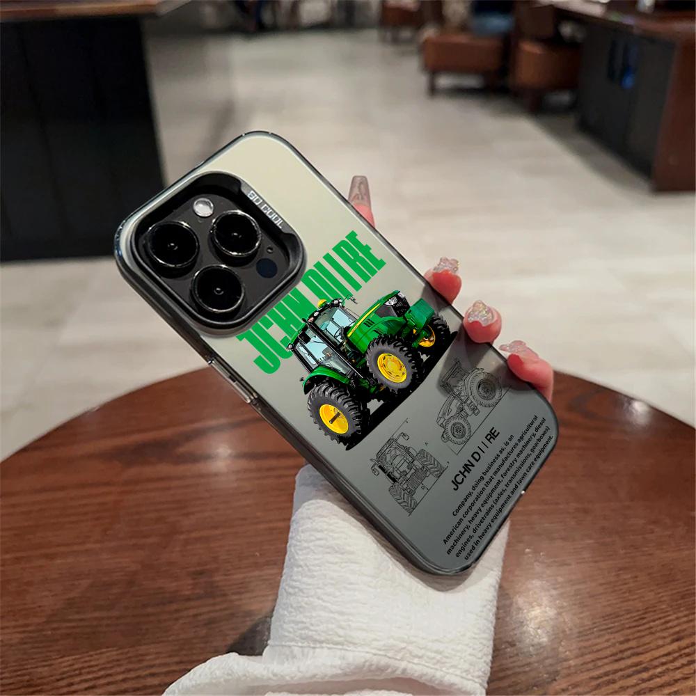 

Phone Case For iPhone 17 16e 16 15 14 13 12 11 mini Pro Max X XR XSMAX 8 7 Air Plus Anti Fall Matte Luxury J-johnS Deeres Cover iPhone XSMax