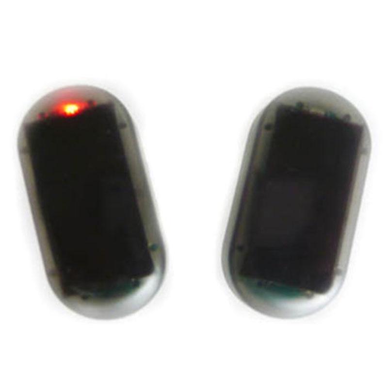 Hochwertige Solare Autoalarmanlage LED-Licht Sicherheitssystem mit blinkender roter Funktion