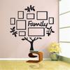 3D Acrylic Family Photo Tree Wall Stickers For Living Room DIY Photo Frame Tree Mirror Decal Home Decorative Art Wall Decals