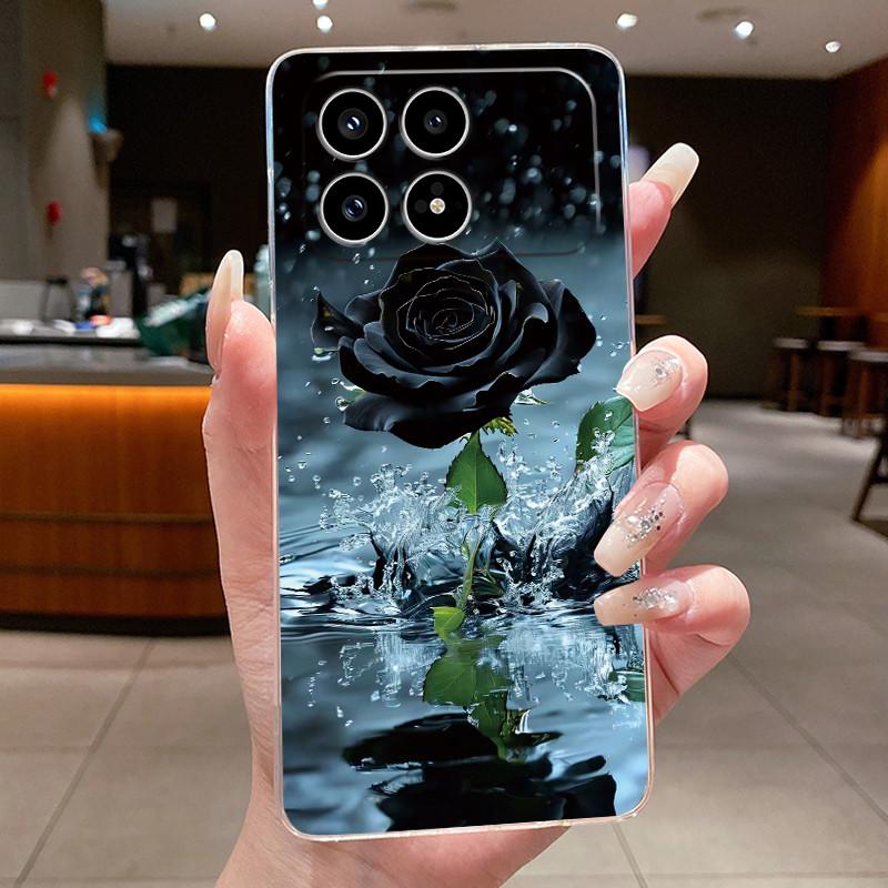 Casing For Xiaomi Poco F8 Pro Ultra F8Pro F8Ultra 5G Transparent Phone Case Luxury Dragon Cute Cool Boys Girls Soft Back Cover