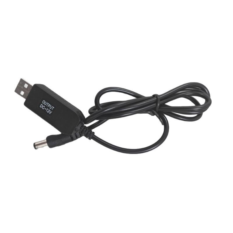 5,5*2,1mm WLAN zu Powerbank Kabelverbinder DC 5V zu 9/12V etc. USB-Kabel Boost-Wandler Boost-Kabel
