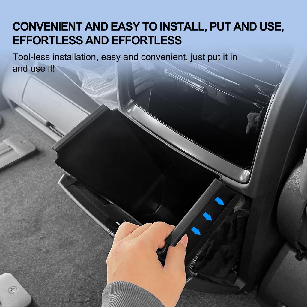 for Toyota Alphard Verfire 40 Series 2025 2025 Right Rudder Storage Box Behind Armrest Car Back Row Central Tray Trash Can