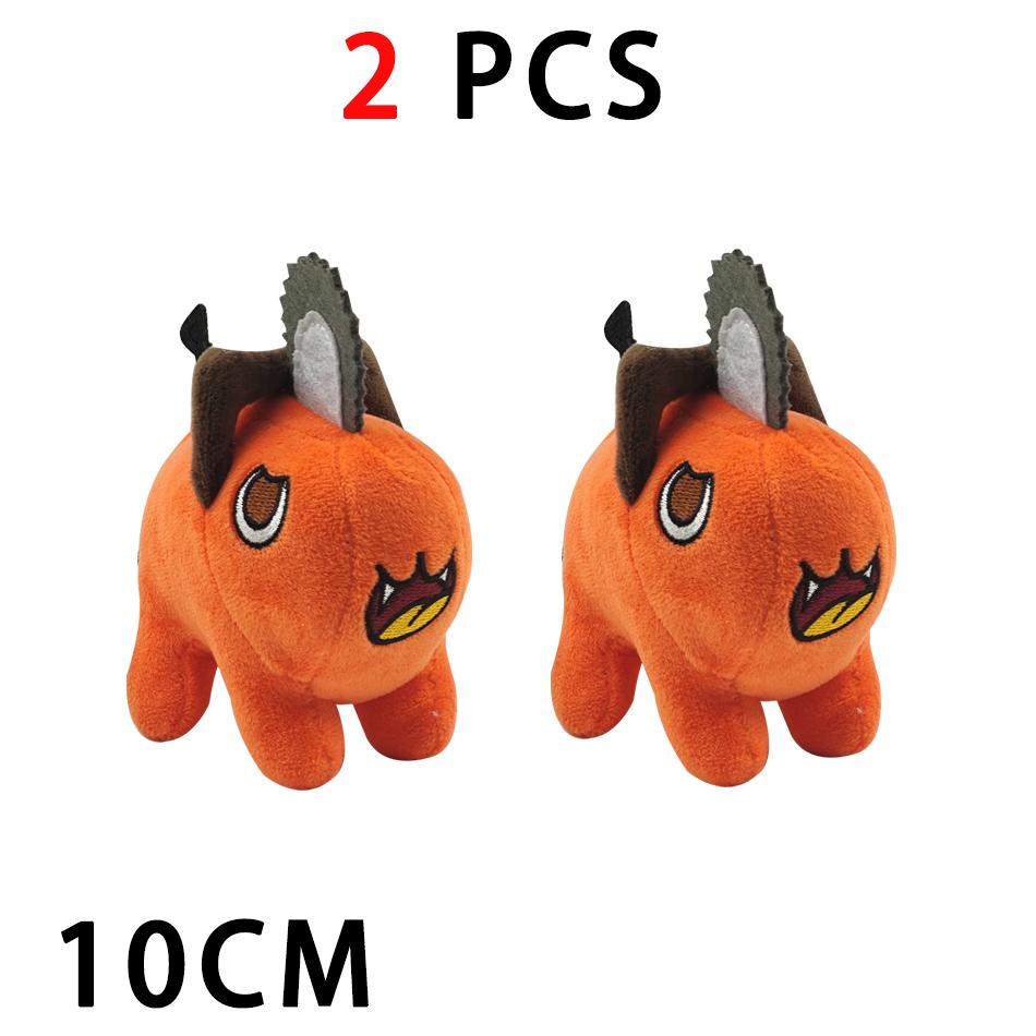 10-40cm Anime Chainsaw Man Dolls Plush Toy Cartoon Pochita Orange Dog Pillow Stuffed Soft Toy for Kids Birthday Gift