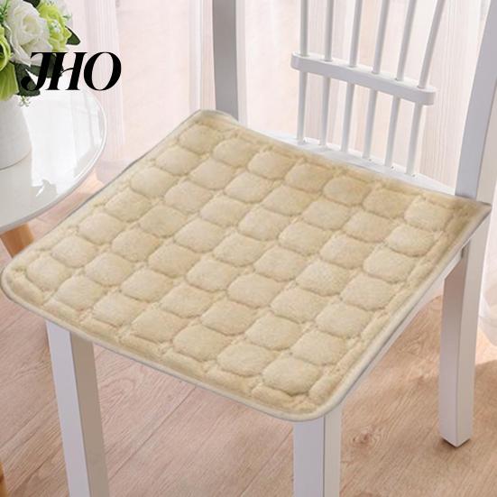 Plush Cushion Chair Seat Mat Comfortable Square Pad Non-slip Non-Slip Sofa for Home Office Outdoors Floor