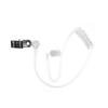 Agent Clear Stretch Earpiece Clip Secret Coil Metal Service Cosplay Costume Prop Adults