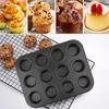 Mini baking tray, perfect for baking financiers, muffins, muffin cups, and cupcakes. Waterproof, oil-resistant, sturdy, and durable, this durable baki