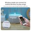 360° Rotating Jellyfish Bluetooth Speaker - Color-Changing LED Lamp with 3D Surround Sound & Deep Bass for Home Theater