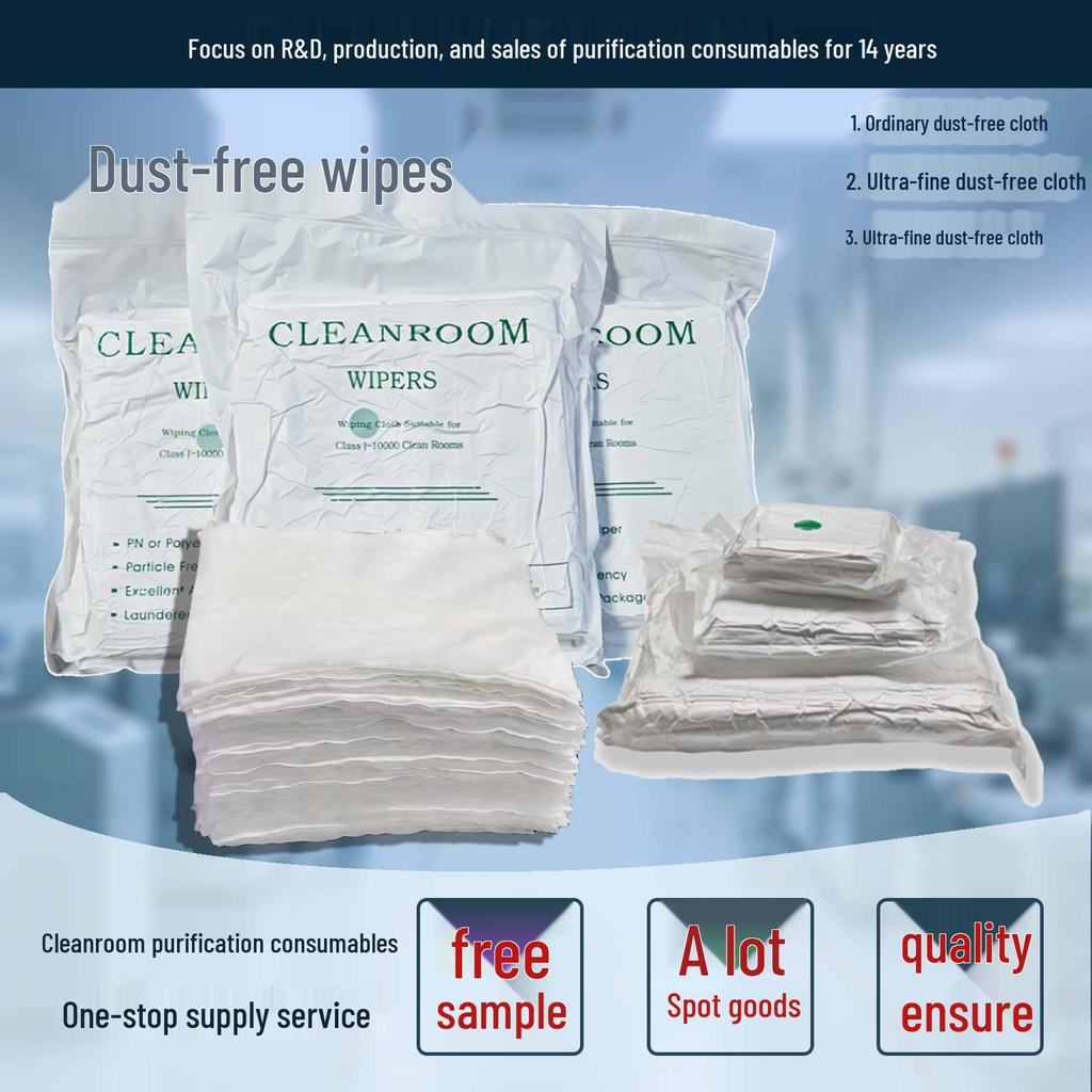 Microfiber Dust-Free Industrial Cleaning Cloth