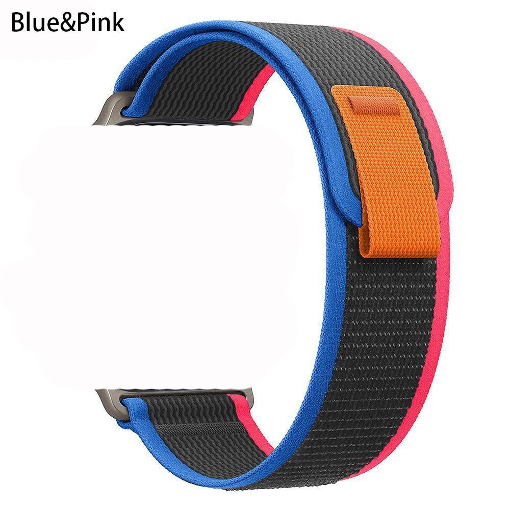 Sport Nylon Strap for Smart Watch Ultra 49mm 7 8 45mm 41mm 44mm 40mm 42mm 38mm Outdool Bands Band Bracelet for Watch Series 8 7 6 SE 5 4 3 2 1