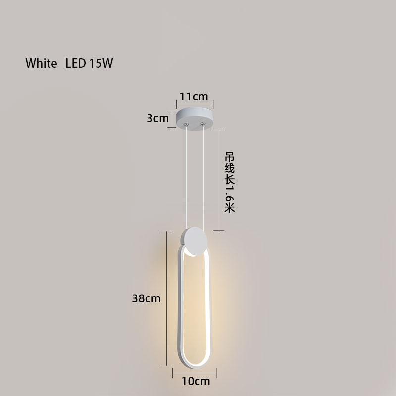 Nordic Lights Led Pendant Ceiling Lamp Living Dining Room Bedroom Bedside Lamp Home Decor Chandelier  Kitchen Bar Light Fixture