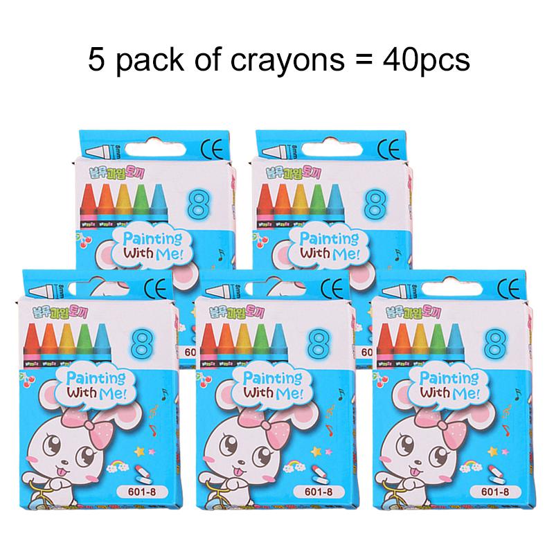 Colored Crayon Children Day Christmas Festival Gathering Gifts DIY Creative Painting Tools Multiple Colors Party Favors TMZ