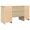 Desk in Sonoma Oak 140 x 49 x 76 cm Particleboard
