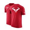 Rafael Nadal Tennis Player Brand Cotton High Quality Printing Ordinary Short Sleeve T-Shirt Solid Color Casual Tops