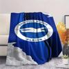 1pz Coperta in Flanella con Fantasia Brighton & Hove Albion Adatta a Tutte le Stagioni per Arredamento Casa Calore e Comfort Regali Regalo Festivo