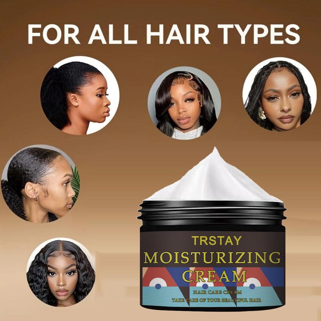 Krem do pielęgnacji włosów wzmacnia witalność i wzrost włosów, odżywia i odżywia włosy, nawilża i wspomaga wzrost włosów