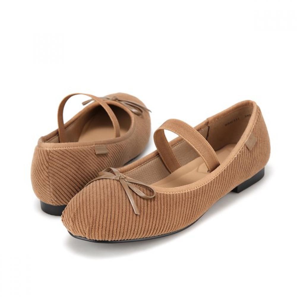 Barbara Corduroy Mary Jane Flat 1cm Bbh531cm