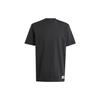 Lounge T Shirts Men's Black Crew Neck Moderate Straight Fit IB6165