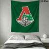 Lokomotiv Moscow Surge Wall Hanging Printed Fabric Blanket Decorative Tapestries for Bedroom Living Room Home Decor