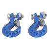 RC Car Tow Hook Trailer Chain Set Upgrade Part Decoration Fit for SCX10 D90 110 RC Crawler Truck
