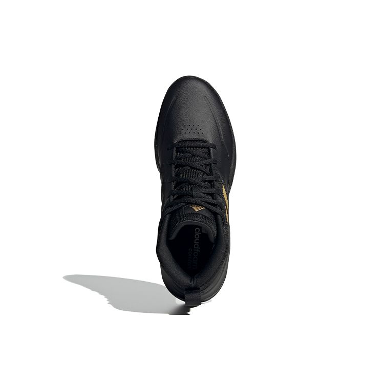Adidas OwnTheGame černé matné zlaté pánské tenisky Core-Black FW4562