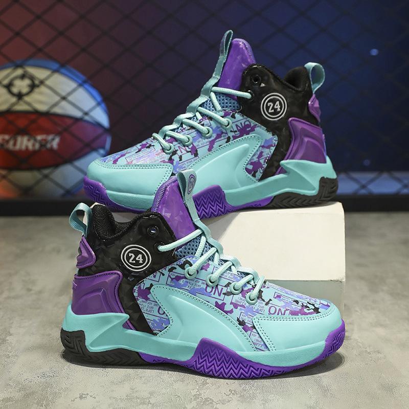 Boys Basketball Shoes Casual Children's Training Sneakers Sports Running Shoes Breathable Antislip Kids Shoe Footwear