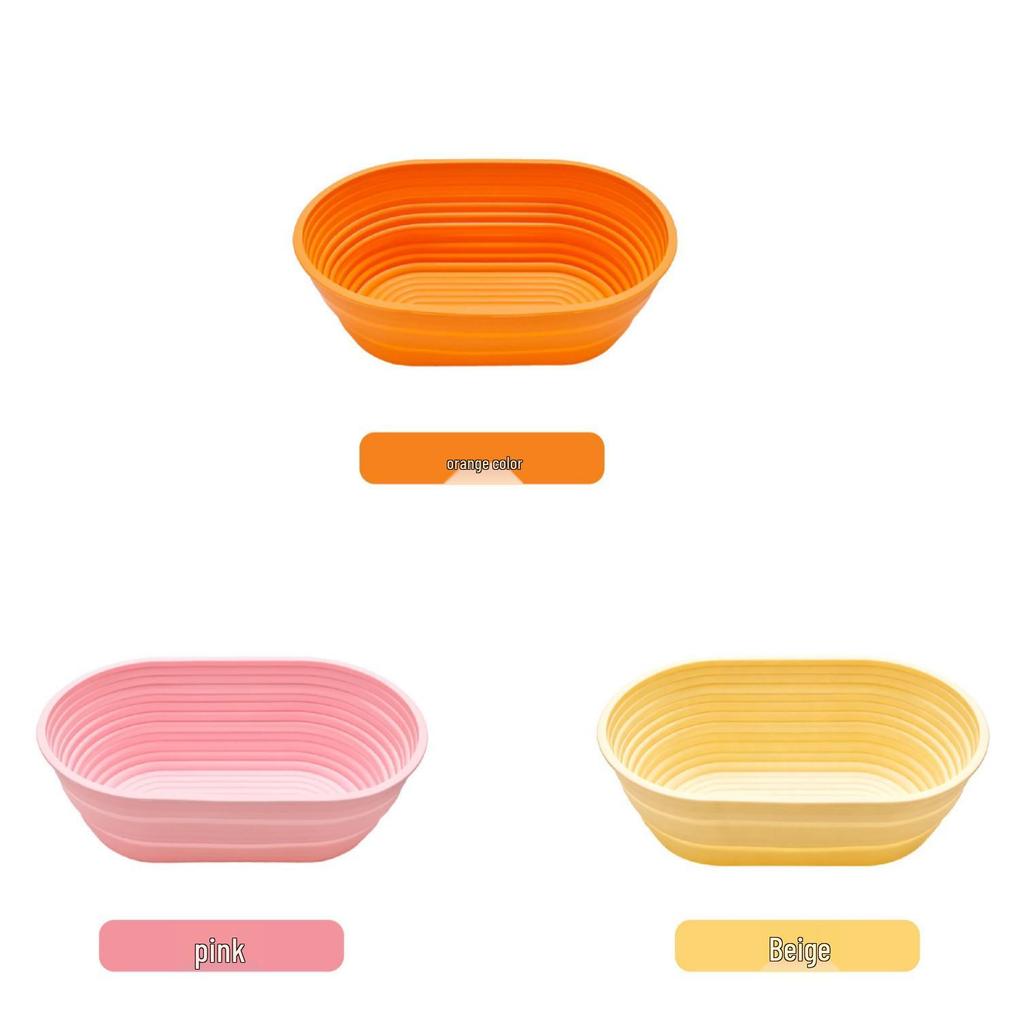 Silicone Toast Bread Baking Mold - Food Grade, Foldable Bread Basket Pan