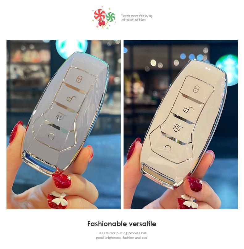 BYD Han Key Case: Compatible with Women Dolphin Qin, Song Plus Dmi, Yuan Pro, Tang Dmi, Han EV