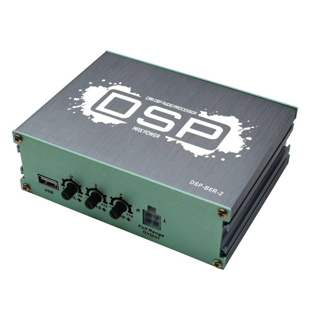 Car DSP Digital Audio Processor Support APP Control DSP Car Power Amplifier 6-Channel Output Audio Digital Sound Processor