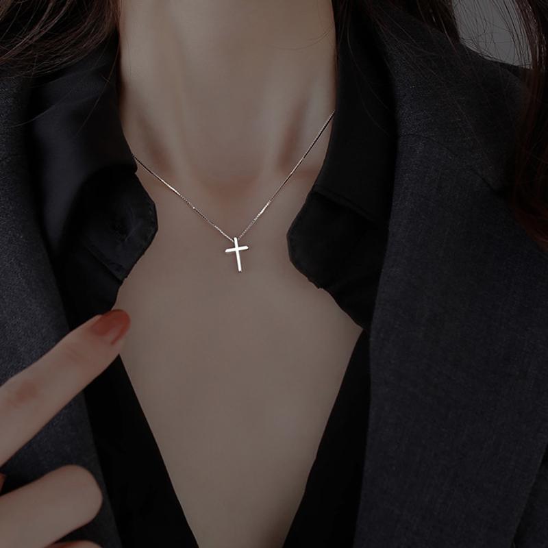 Valentines Gifts for Her Women-Cross Necklace for Women