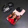 Singer A-Ayliva wallpaper  Phone Case For iPhone17,16,15,14,13,12,11 Plus,Pro Max Colored Silver Plated Inside Cover