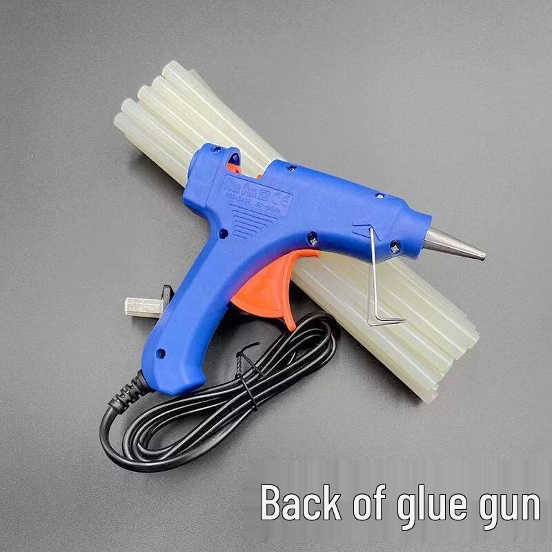 Pink Hot Melt Glue Gun & Sticks