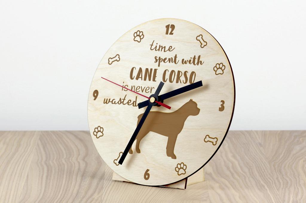 Cane Corso, Italian Cane Corso – Clock with a dog, wooden clock | Art-Dog