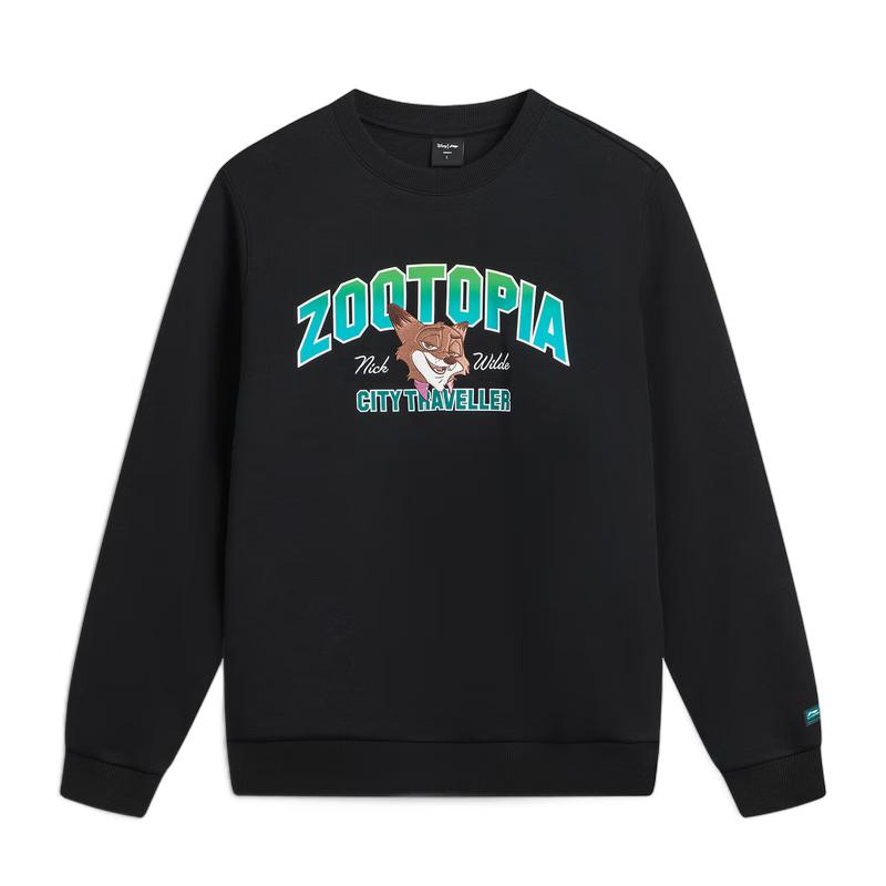 Li-Ning x Disney Zootopia Men s Crewneck Sweatshirt AWDVB25 XXL