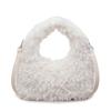 Autumn New Fashi Crossbody Bags Women Luxury Designer Handle Bags Simple Cute Plush Casual Casual Shoulder Bag