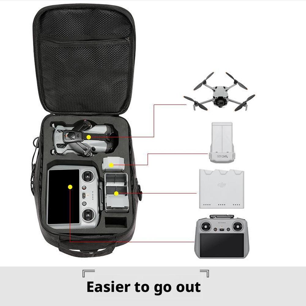 Backpack for DJI Mini 5 Pro Handbag Hard-shell Bag Shoulder Bag Cross-body Box Waterproof Carrying Case Accessories