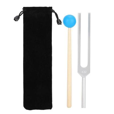 AA58 432 Hz Stämgaffel Ljudläkande Instrument Klinisk Grad Nerv/Sensorisk för Perfekt Läkning Musikinstrument Stress