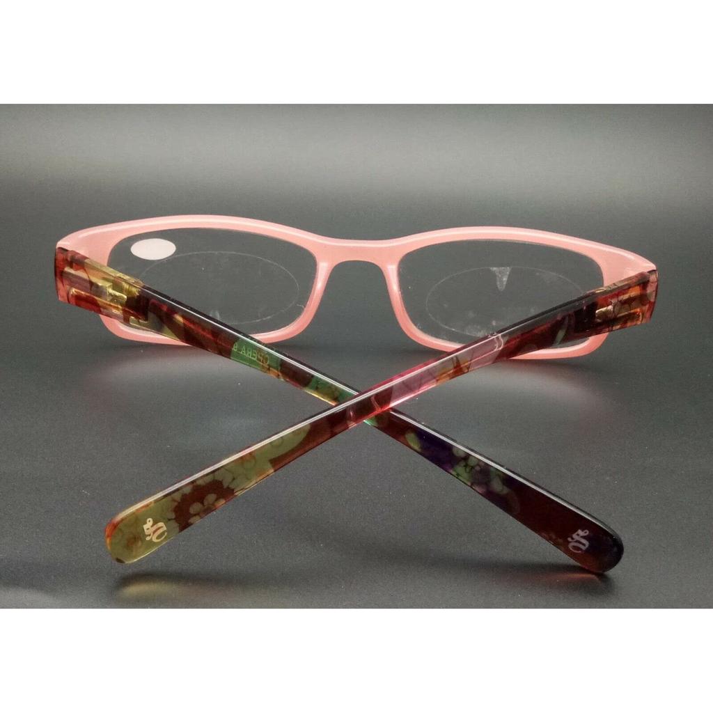 RSINC Halbrand-Rahmen/Brille/Sehbrille, Optisch, Für Männer Und Frauen, PINK 49-16-138 (Lesen -02) (+1,00) SQ-OVLU-E9MM