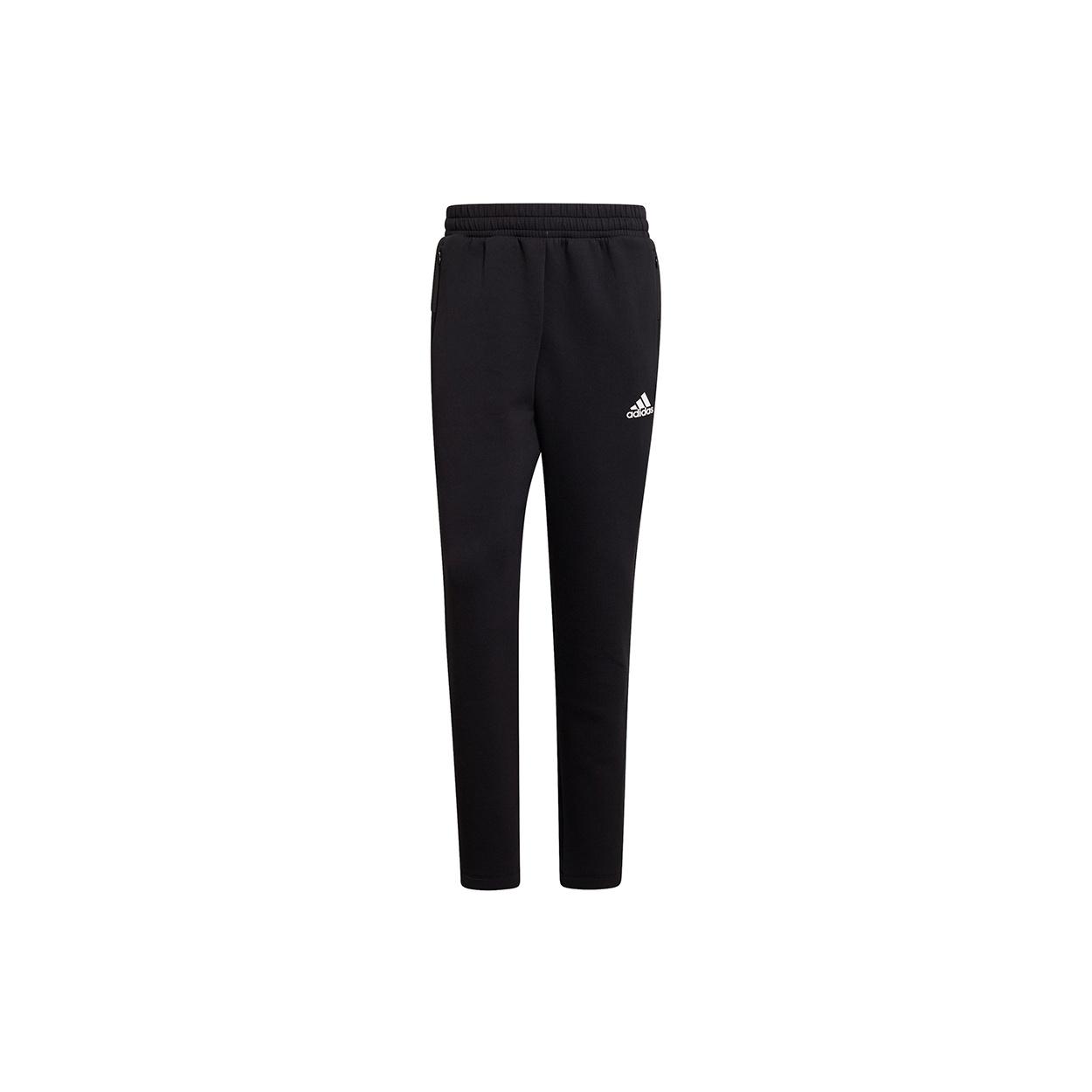 Men s adidas Zne Pant Logo Cone Sports Pants/Trousers/Joggers Black GT9781 XS