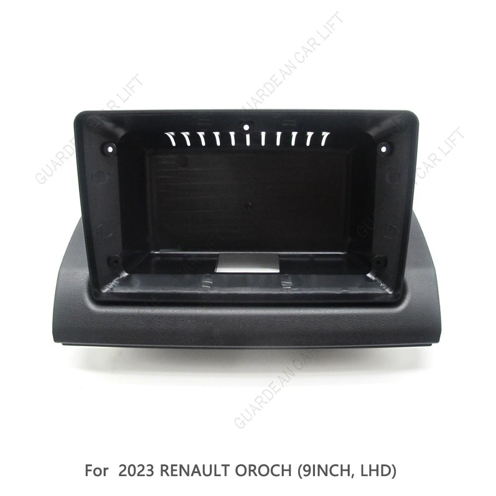 For 2023 RENAULT Duster OROCH (9INCH, LHD) Car Radio Fascias Android Stereo Frame Player 2 Din Head Unit Panel Dash Trim
