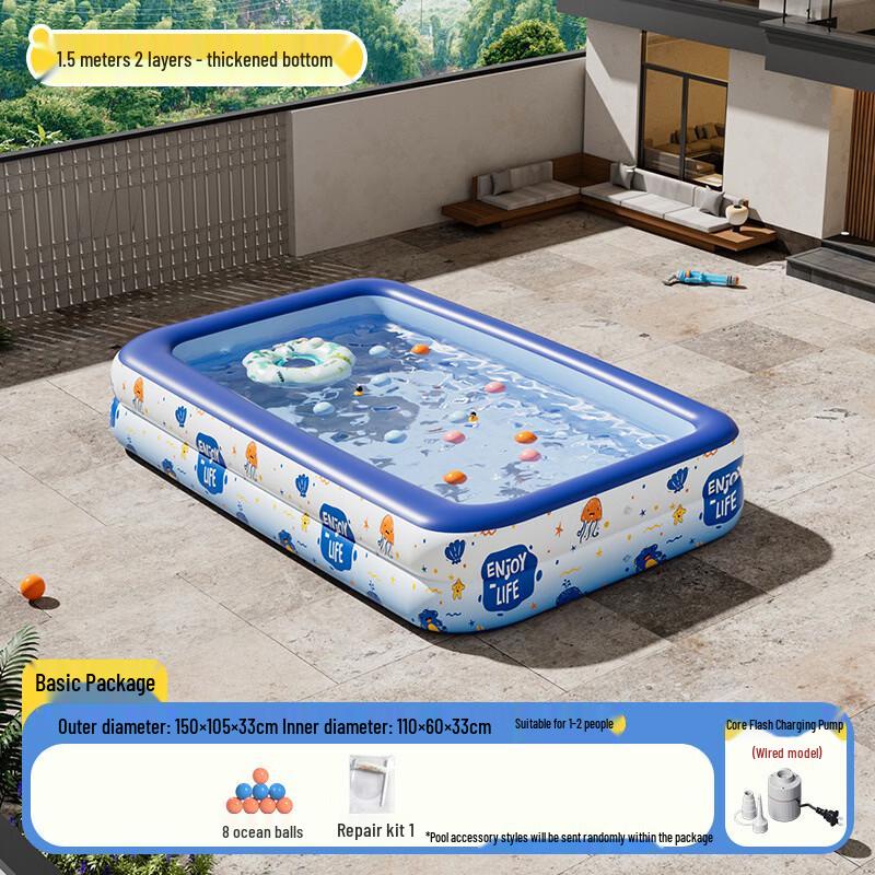 Datangyu Portable Inflatable PVC Adult Swimming Pool