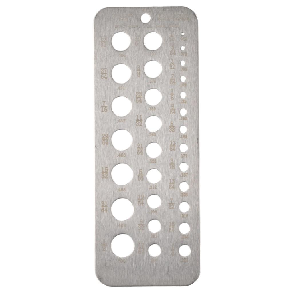 Measurement Gauge Measuring Tool Versatile Compatibility Size Identification Tool Versatile Drilling Tool For DIY