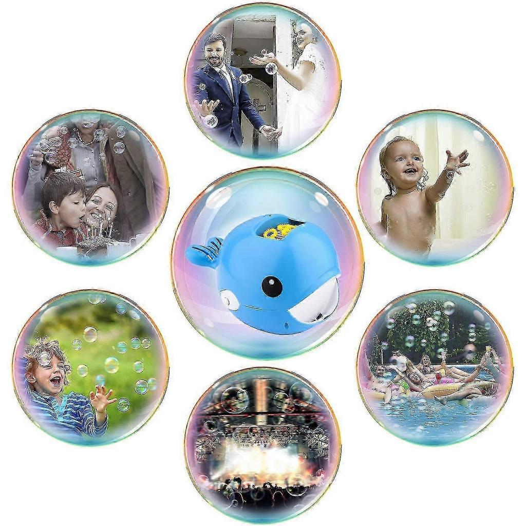 Bubble Machine,Automatic Bubble Maker Bubble Blower for KidsNo bubble water