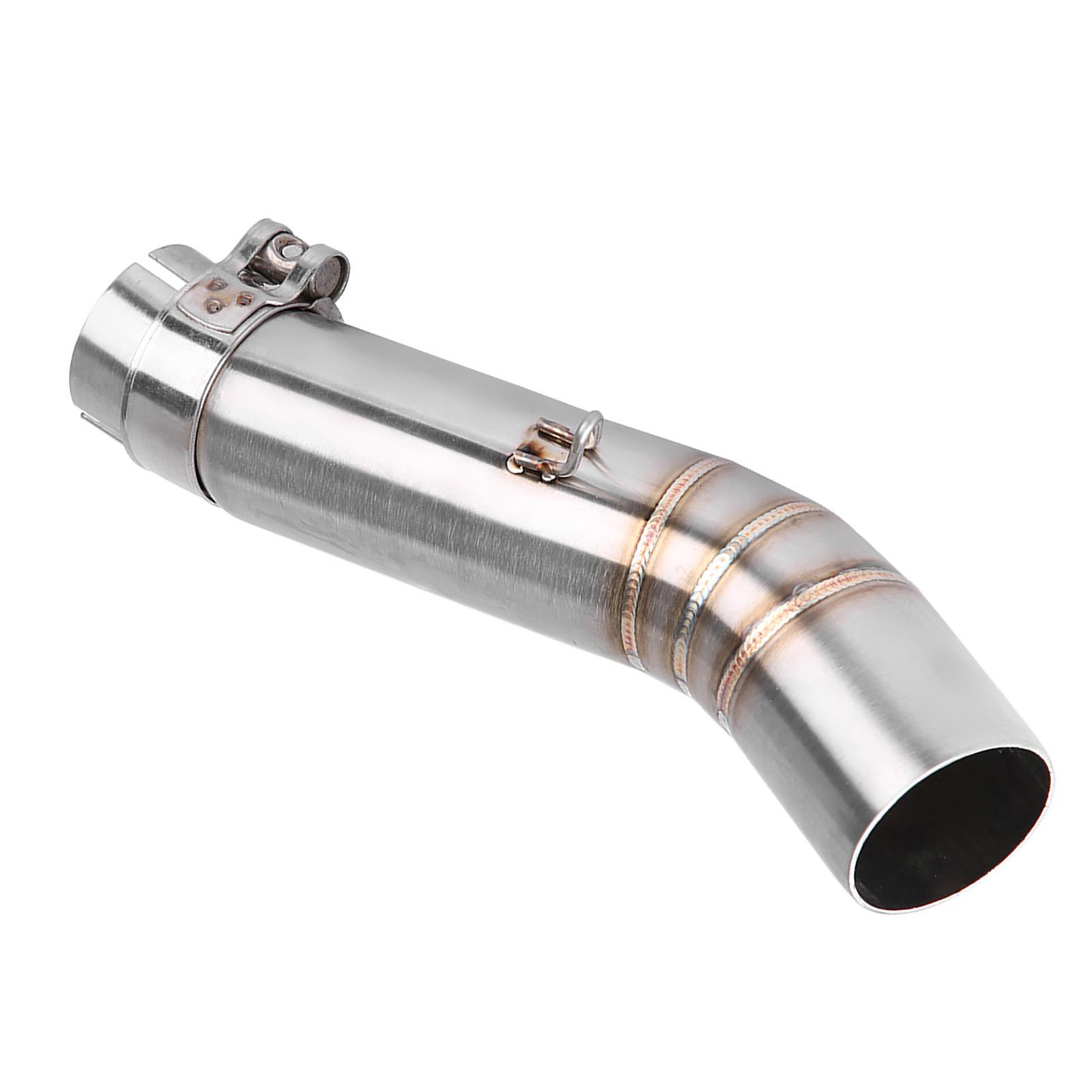 

Motorcycle Exhaust Middle Pipe Link Connect for CBR500R CB500X CBR500 CB500F чёрный